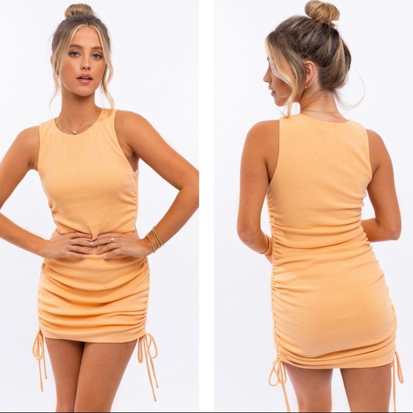 Level Up Ruched Mini Dress - Picture 4 of 6